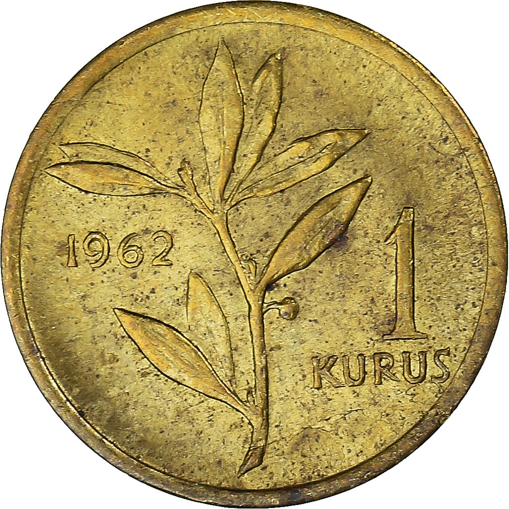 Coin, Turkey, Kurus, 1962