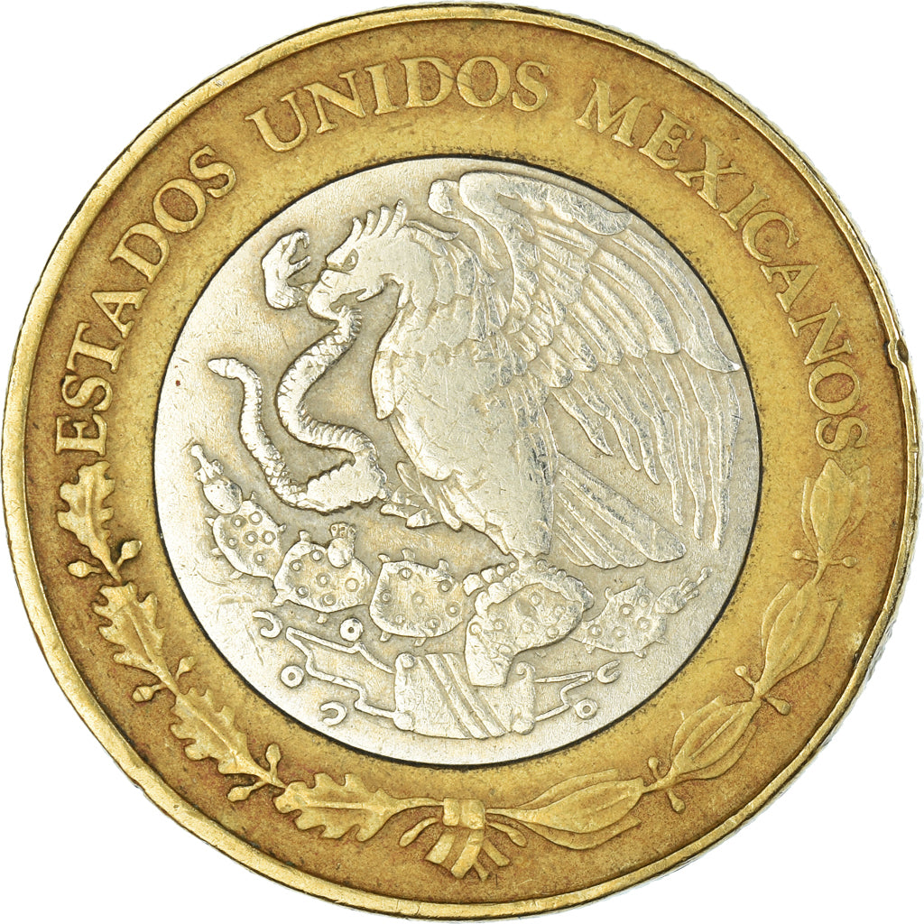 Moneta, Messico, 10 Pesos, 2004