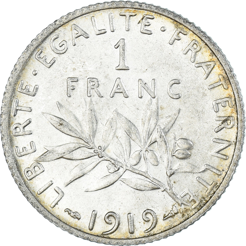 Münze, Frankreich, Franc, 1919