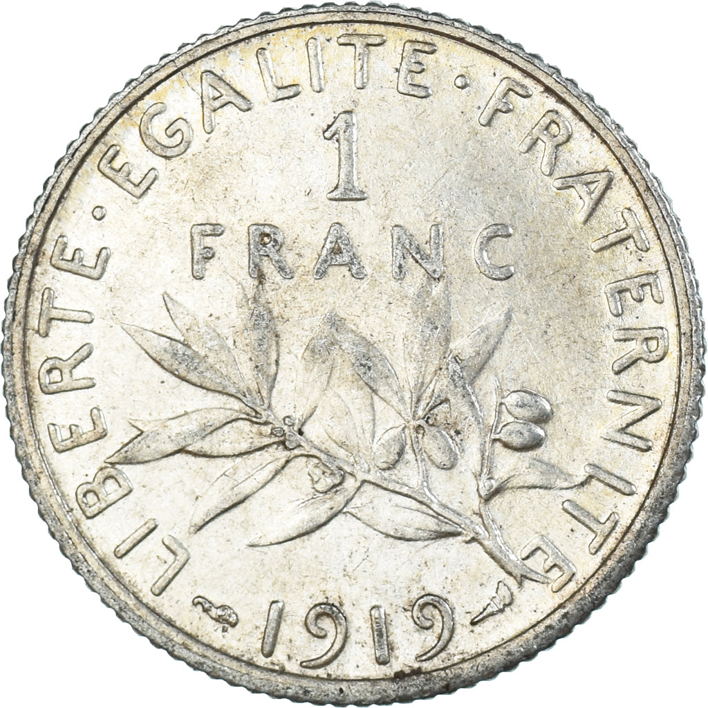 Moeda, França, Franc, 1919