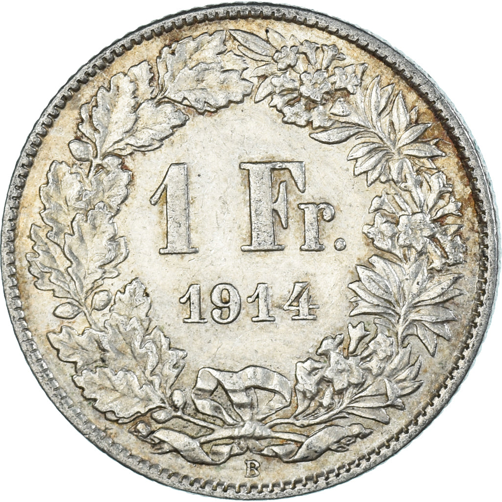 Moneta, Szwajcaria, Franc, 1914