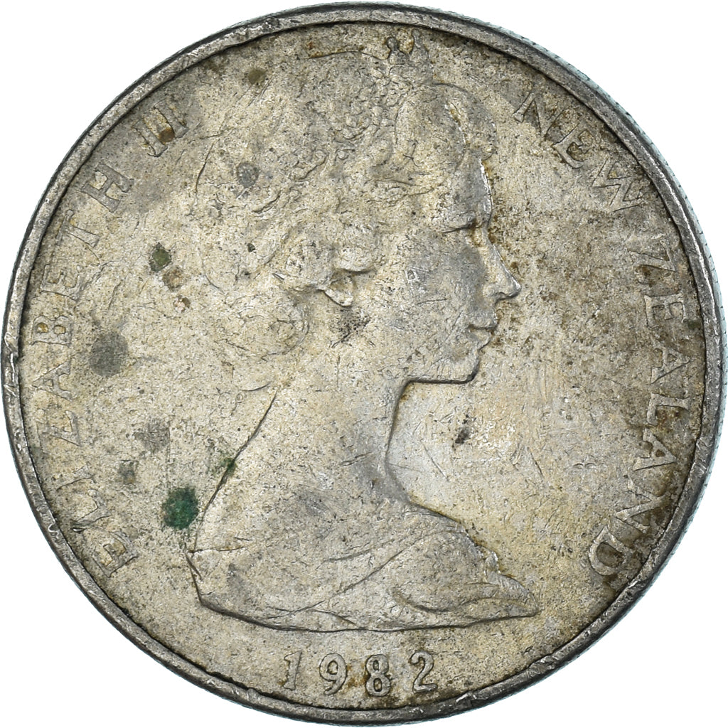 Moneta, Nowa Zelandia, 10 Cents, 1982