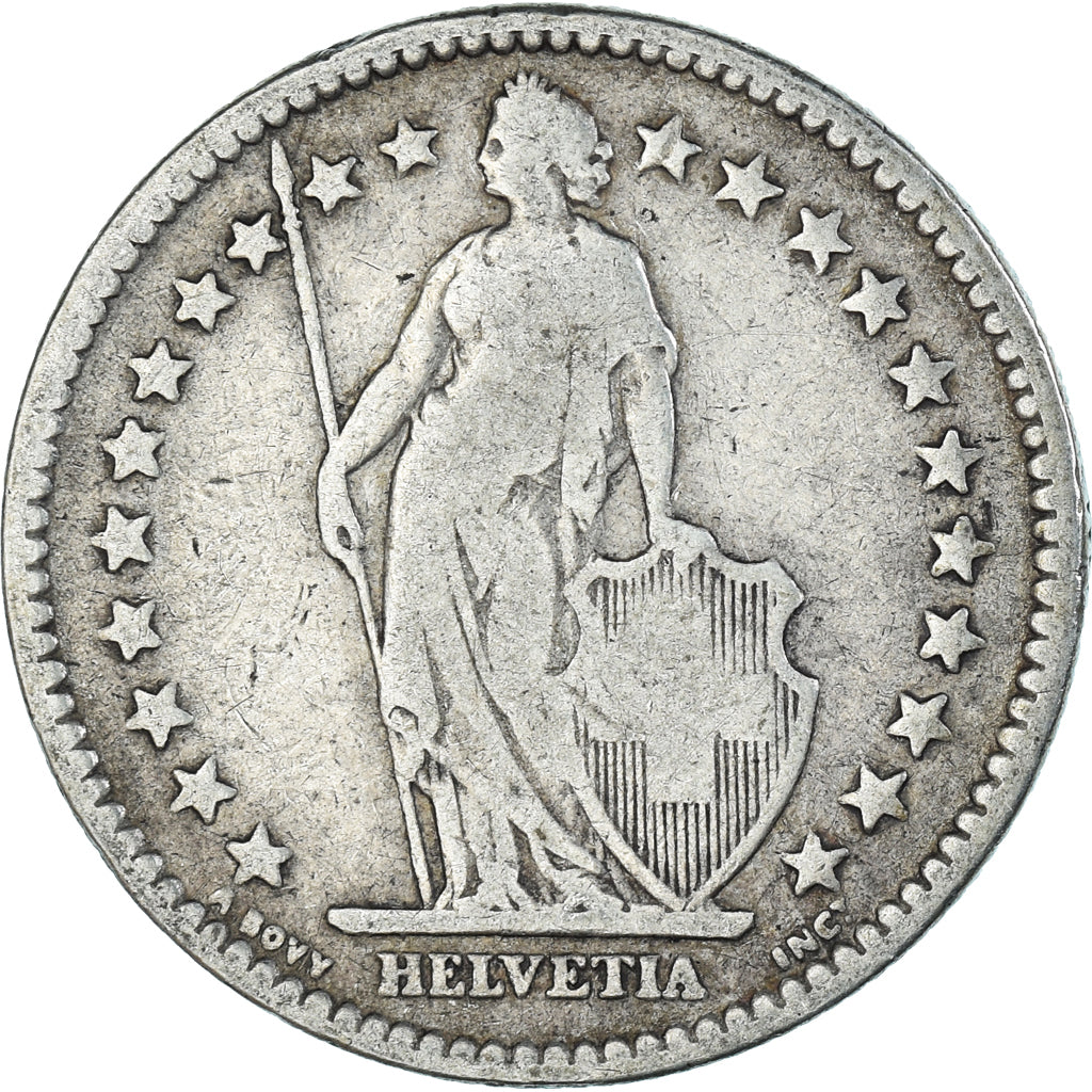 Coin, Switzerland, 2 Francs, 1879