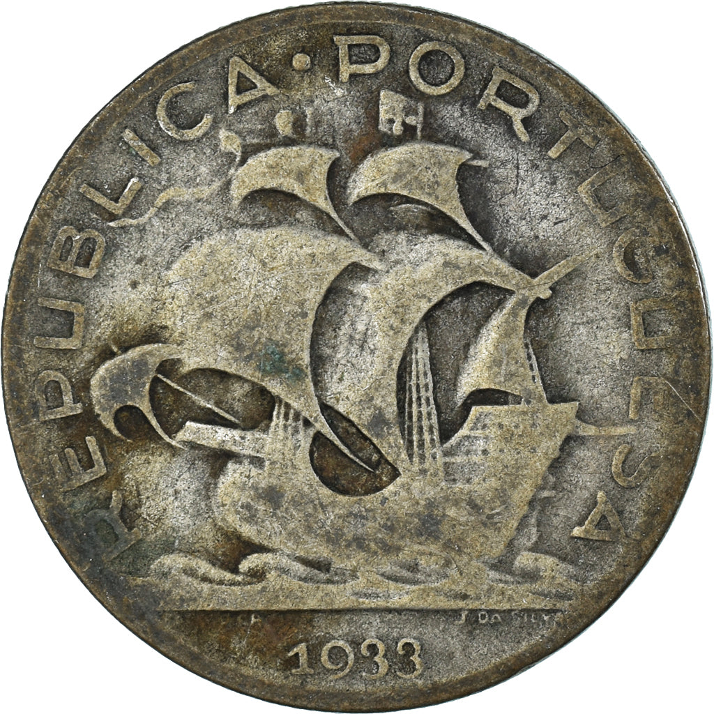 Coin, Portugal, 5 Escudos, 1933