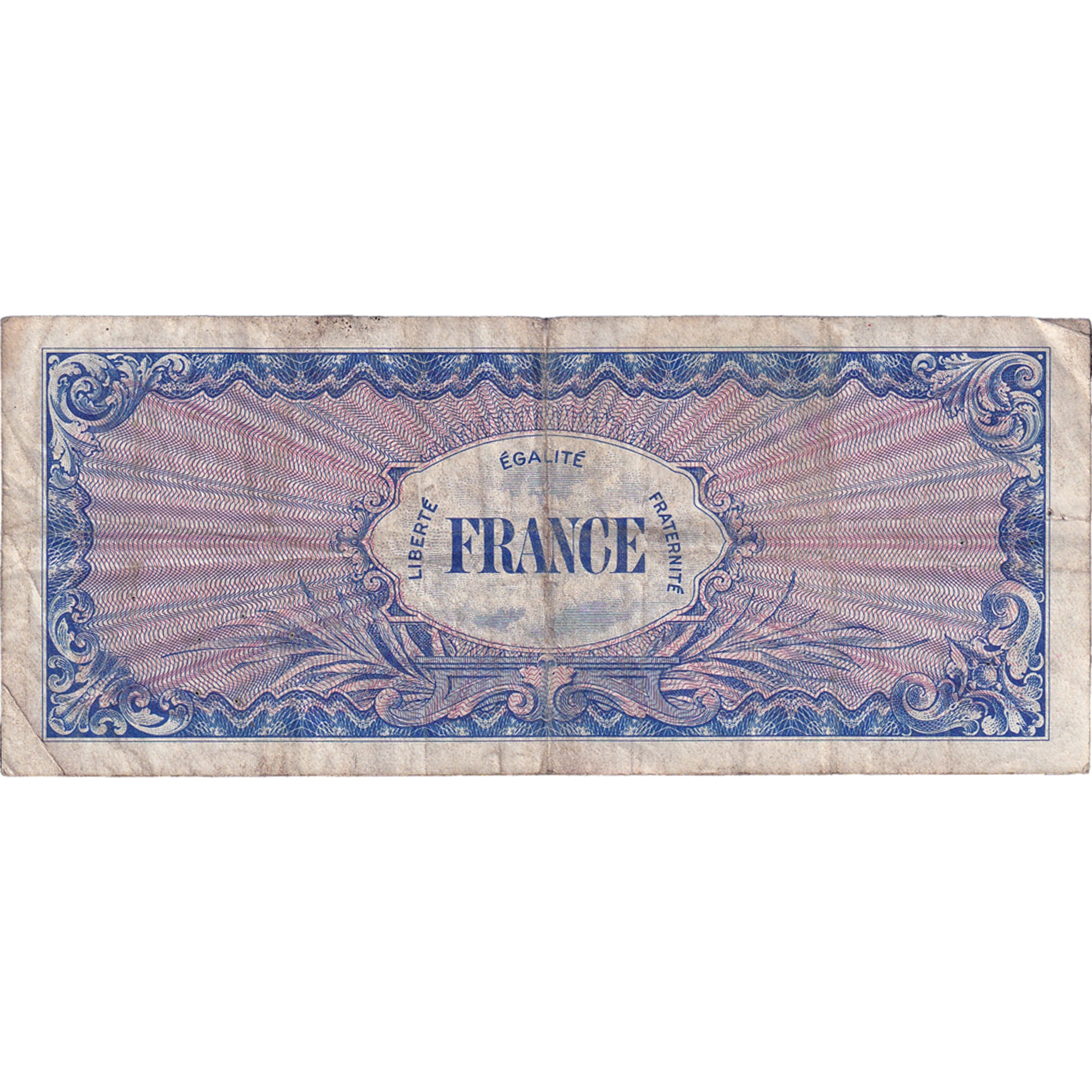 Francia, 50 Francs, Flag/France, 1945, 30403405, MB+, Fayette:VF24.2
