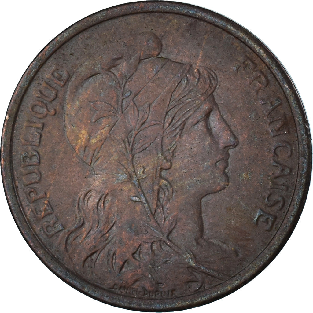 Moneta, Francia, 2 Centimes, 1920