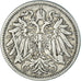 Moneda, Austria, 20 Heller, 1895