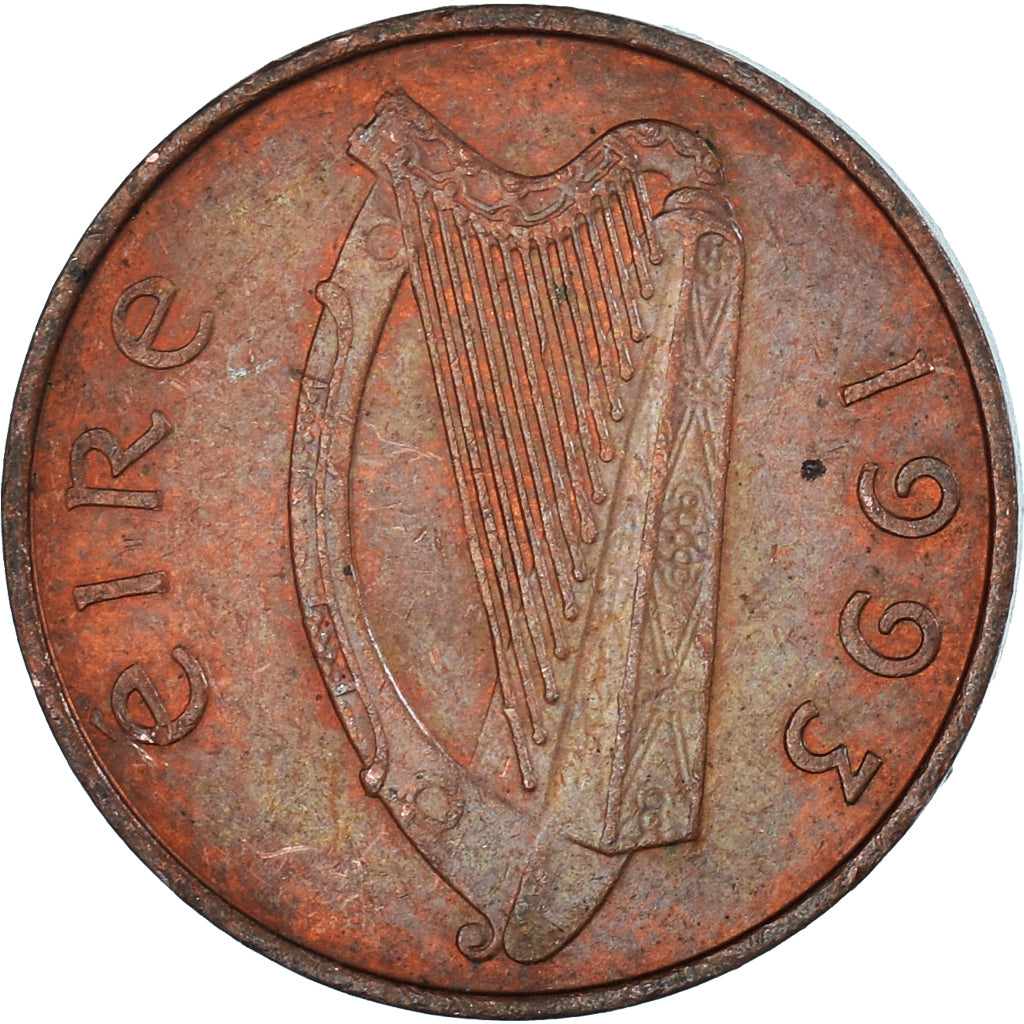 Munten, Ierland, Penny, 1993