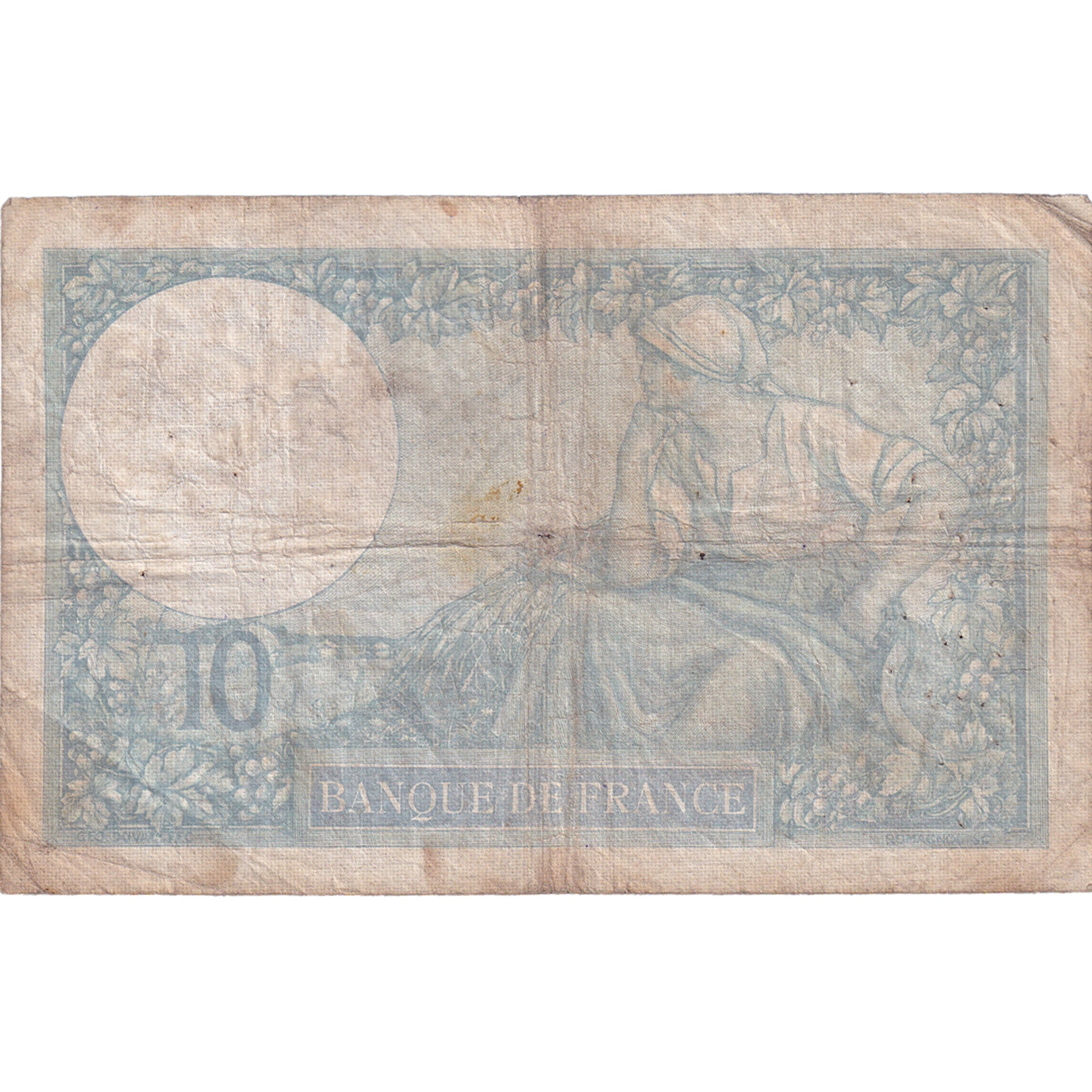 Frankreich, 10 Francs, Minerve, 1939, Z.73115, S, Fayette:7.9, KM:84