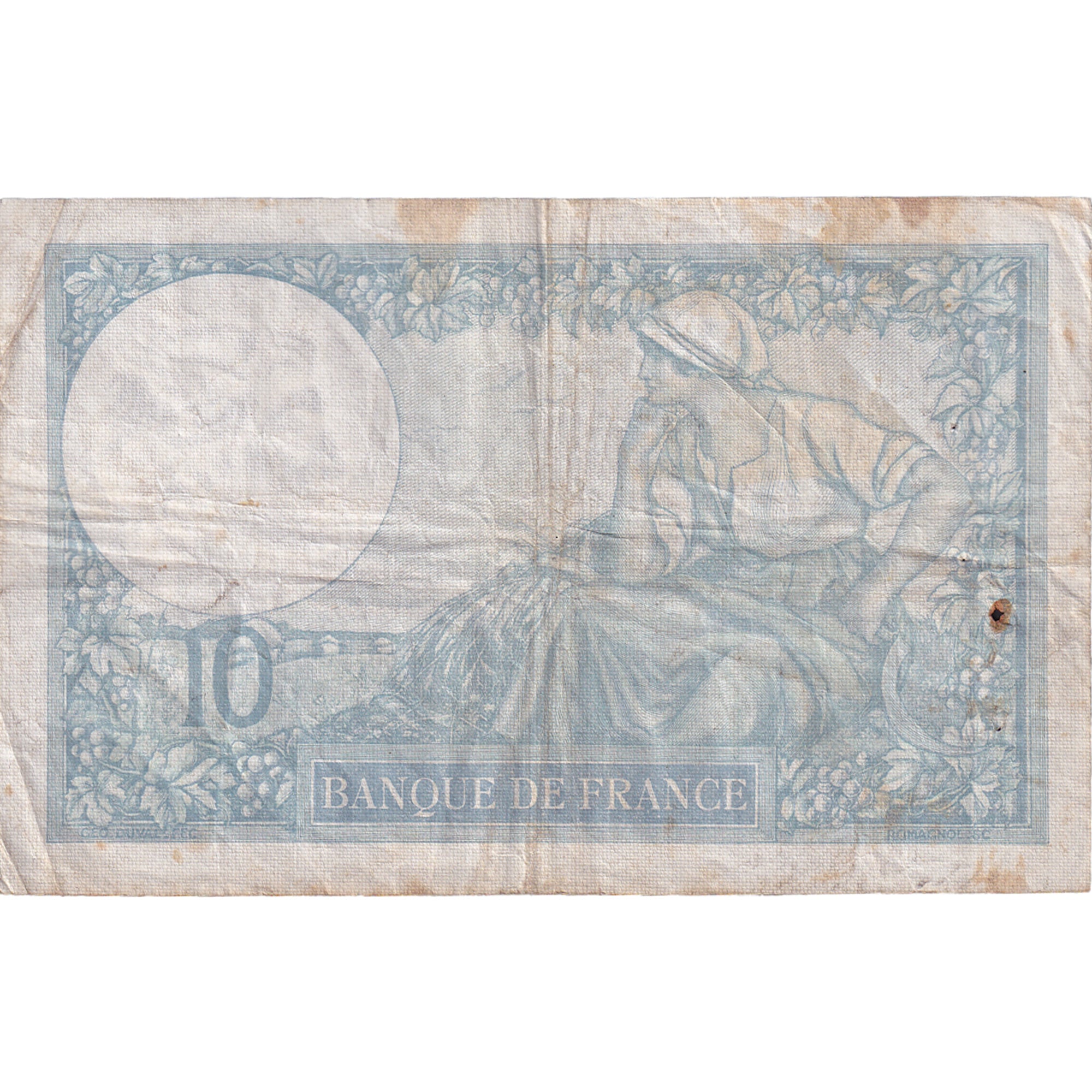 Frankreich, 10 Francs, Minerve, 1939, W.71927, S+, Fayette:7.7, KM:84
