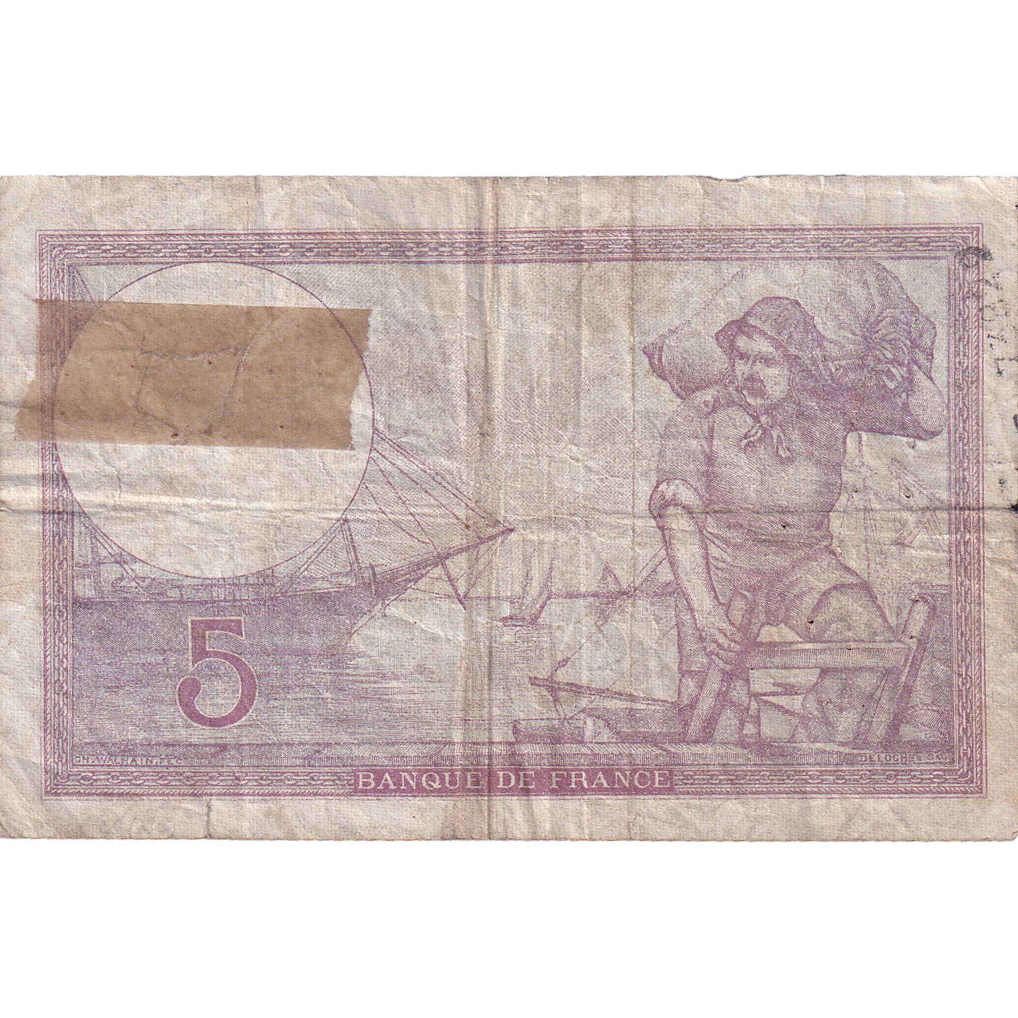 Frankreich, 5 Francs, 1937-1939, M.67640, SGE+, Fayette:4.17, KM:83