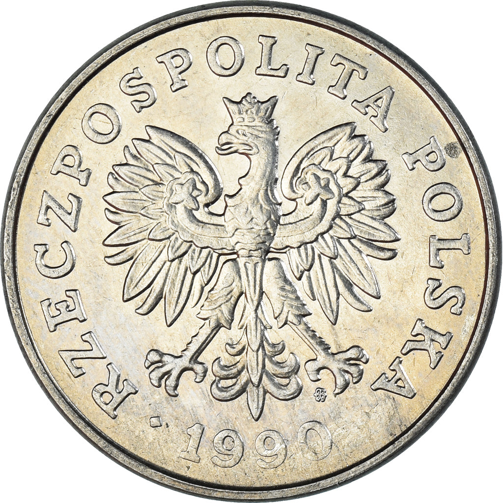 Moneta, Polska, 100 Zlotych, 1990