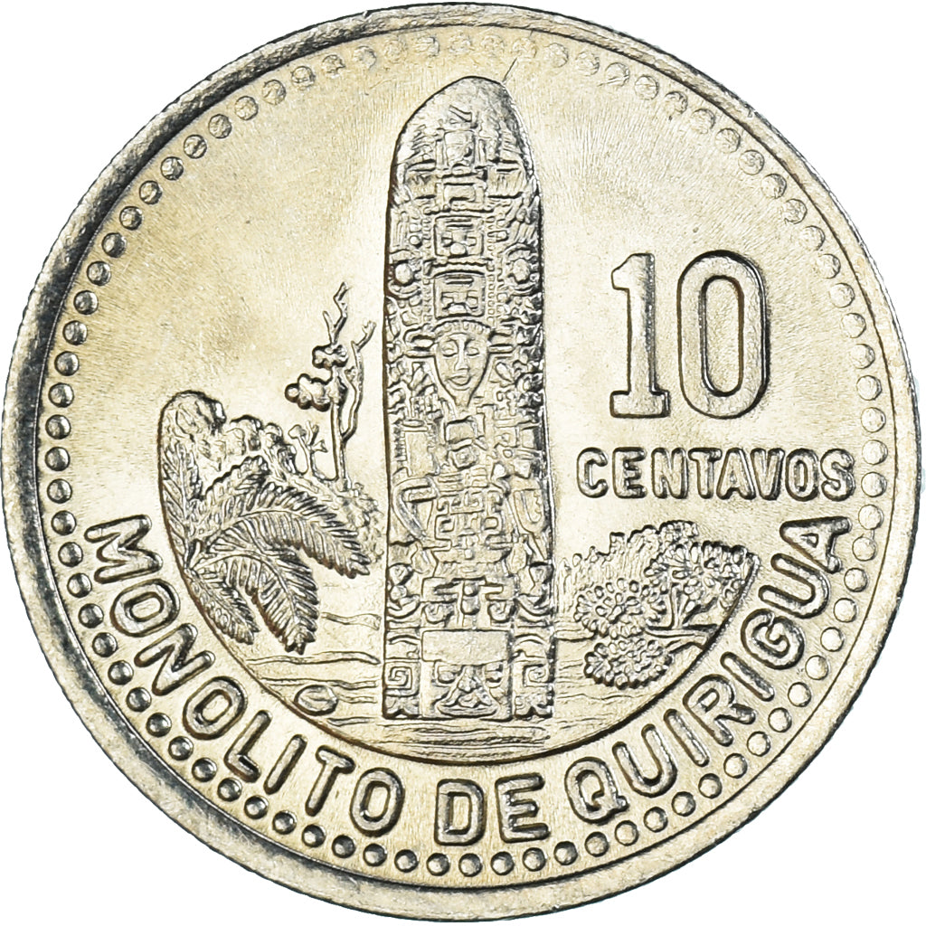 Moneda, Guatemala, 10 Centavos, 1994
