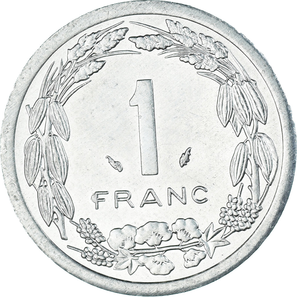Monnaie, États de l'Afrique centrale, Franc, 1992