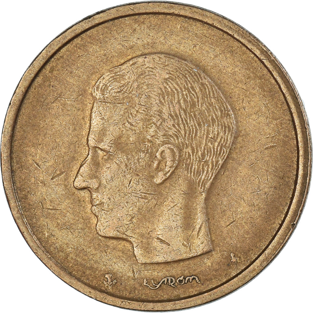 Moneta, Belgia, 20 Francs, 20 Frank, 1989