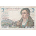 Frankrijk, 5 Francs, Berger, 1943, V.113, TTB, Fayette:5.5, KM:98a
