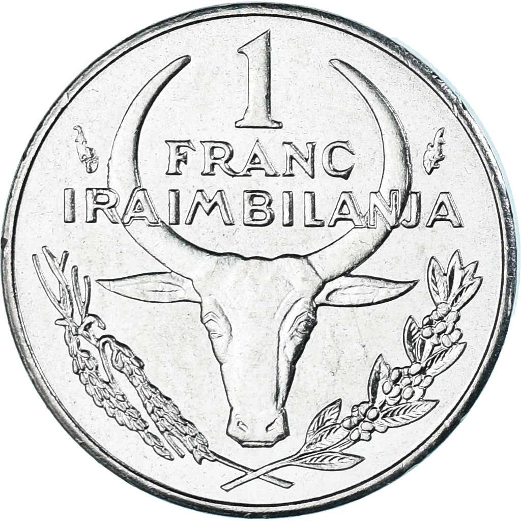 Münze, Madagascar, Franc, 1993