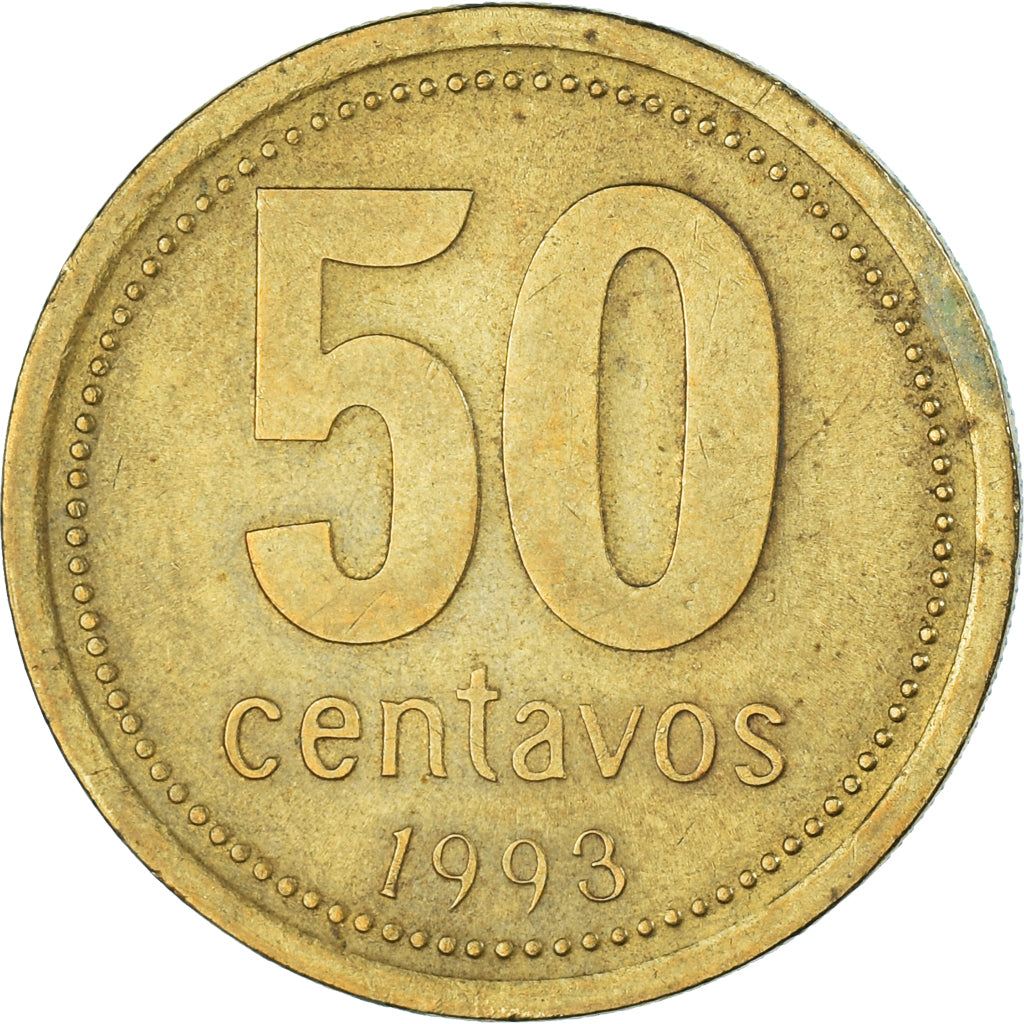Moneta, Argentina, 50 Centavos, 1993