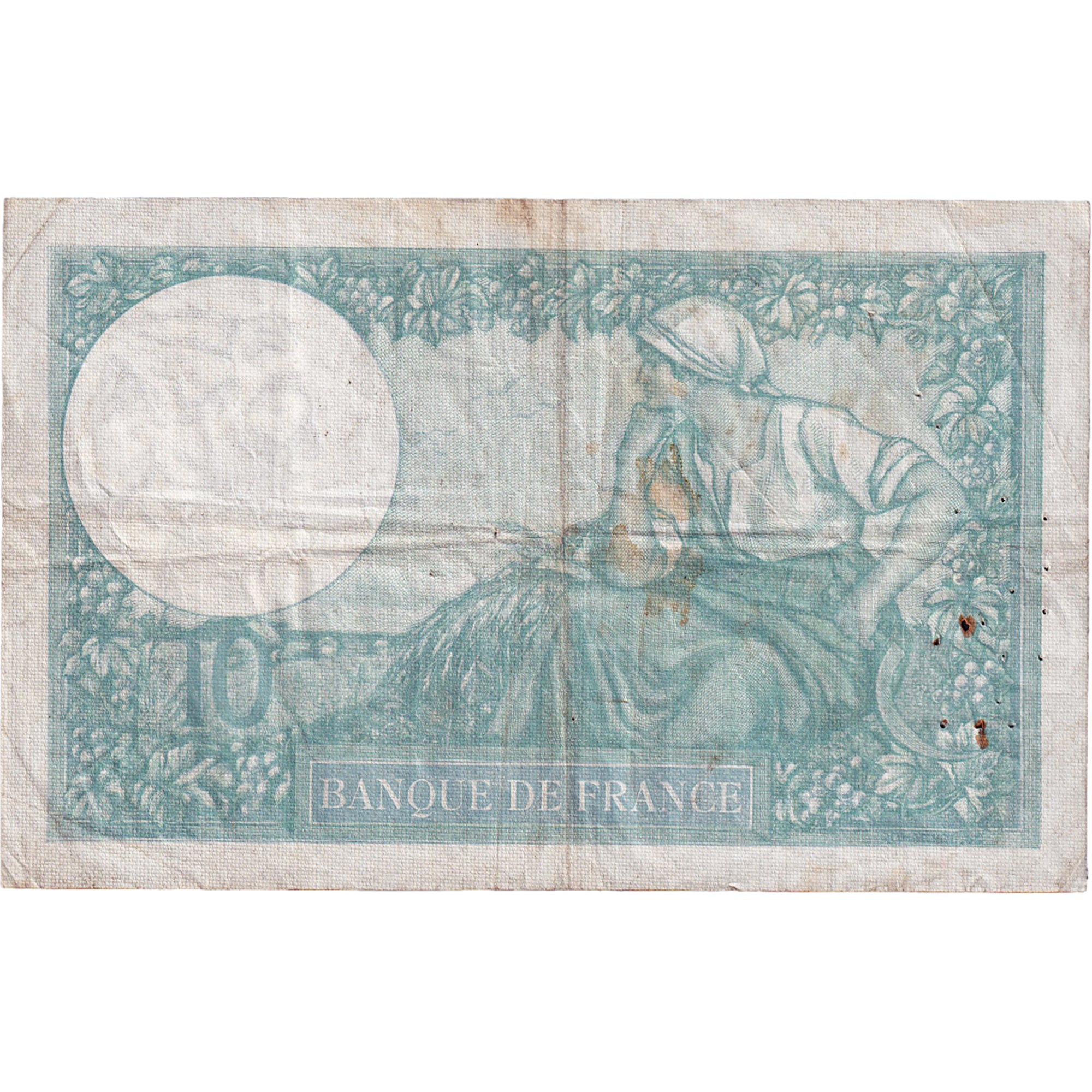 Francia, 10 Francs, Minerve, 1940, Z.79322, MB+, Fayette:7.20, KM:84