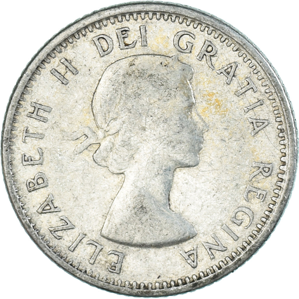 Moeda, Canadá, 10 Cents, 1964