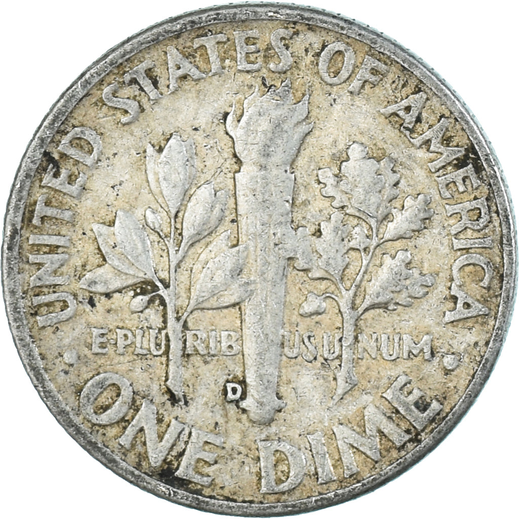 Monnaie, États-Unis, Dime, 1958