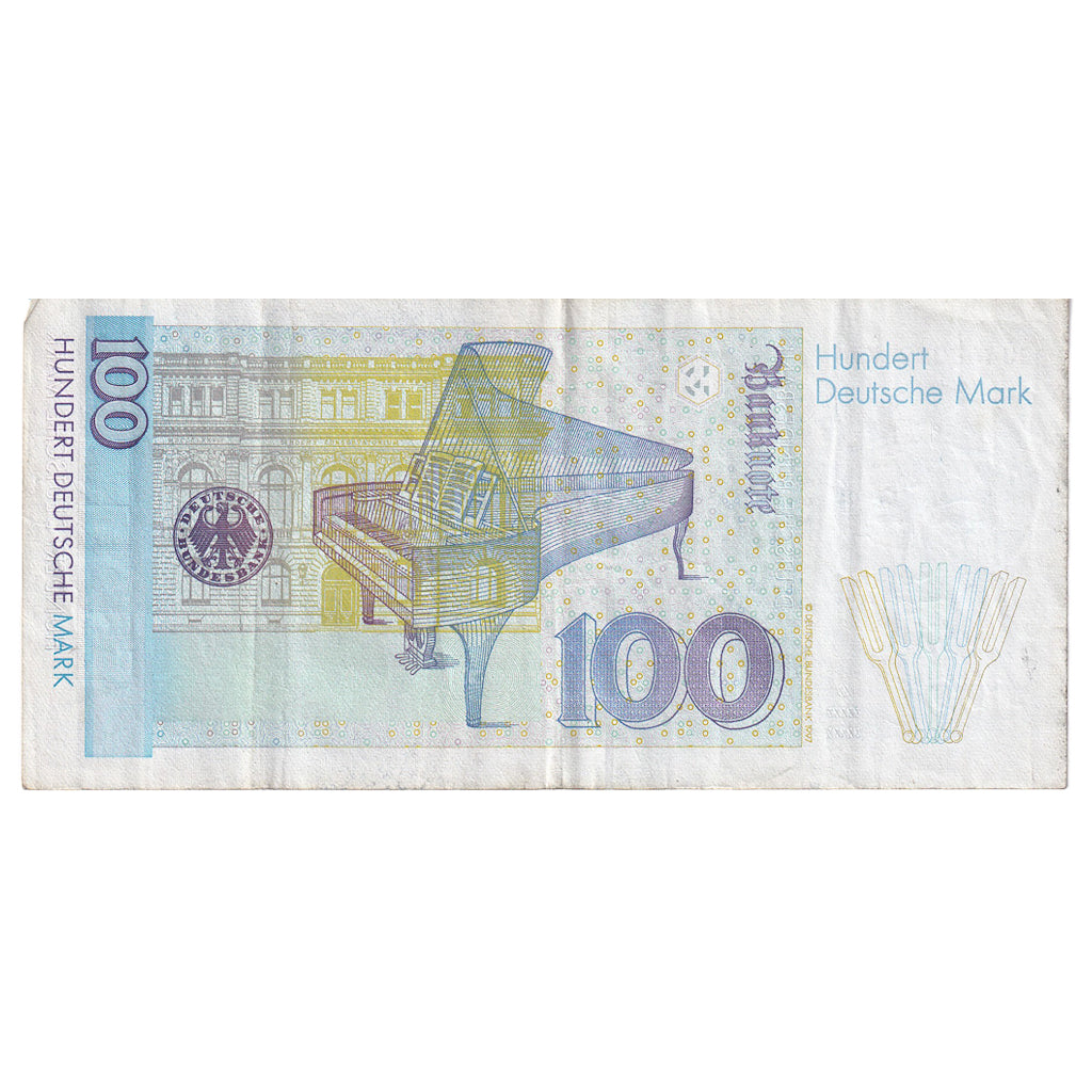 Banknote, GERMANY - FEDERAL REPUBLIC, 100 Deutsche Mark, 1996, 1996-01-02