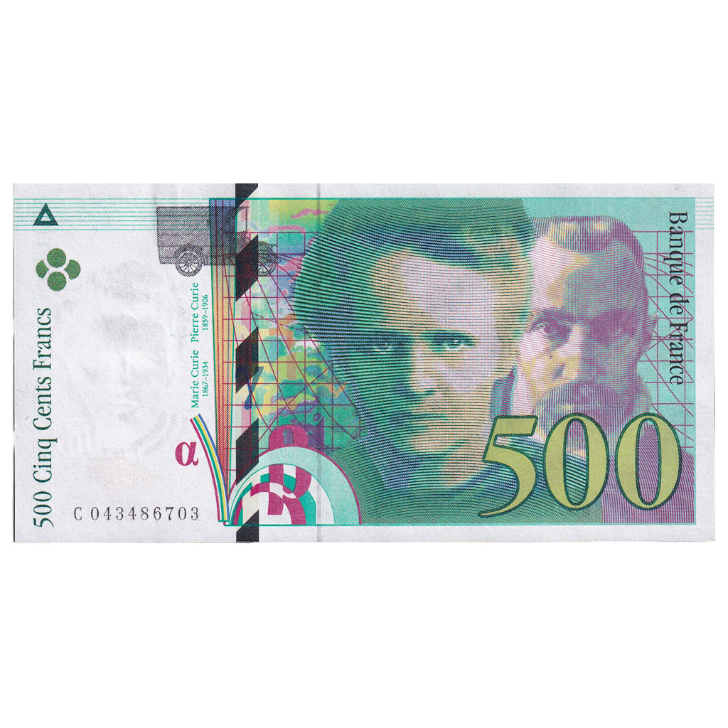 Francja, 500 Francs, Pierre et Marie Curie, 2000, C043486703, UNC(63)
