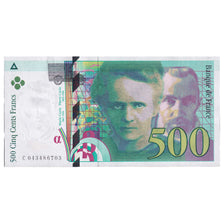 France, 500 Francs, Pierre et Marie Curie, 2000, C043486703, SPL, Fayette:76.5