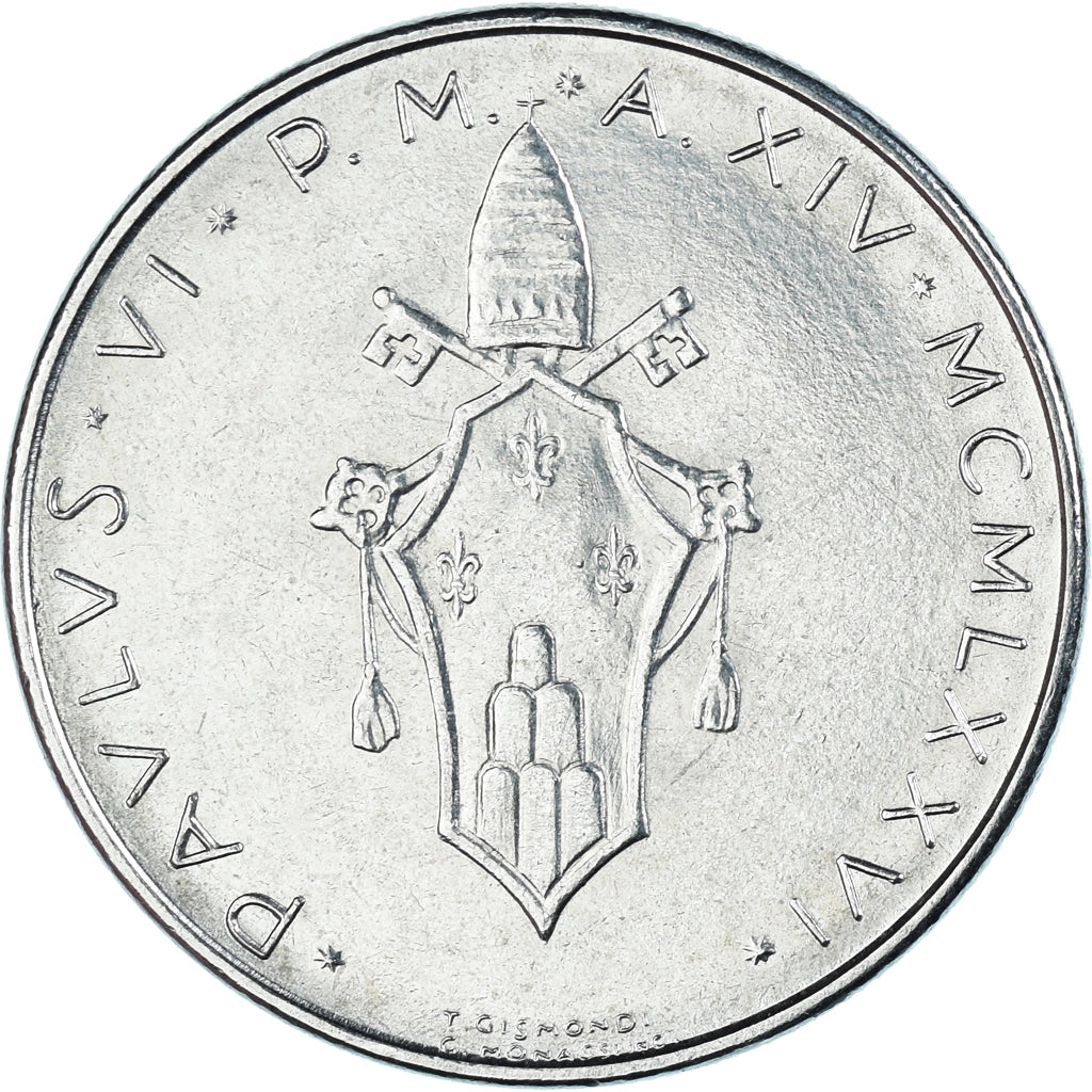 Coin, Vatican, 100 Lire, 1974