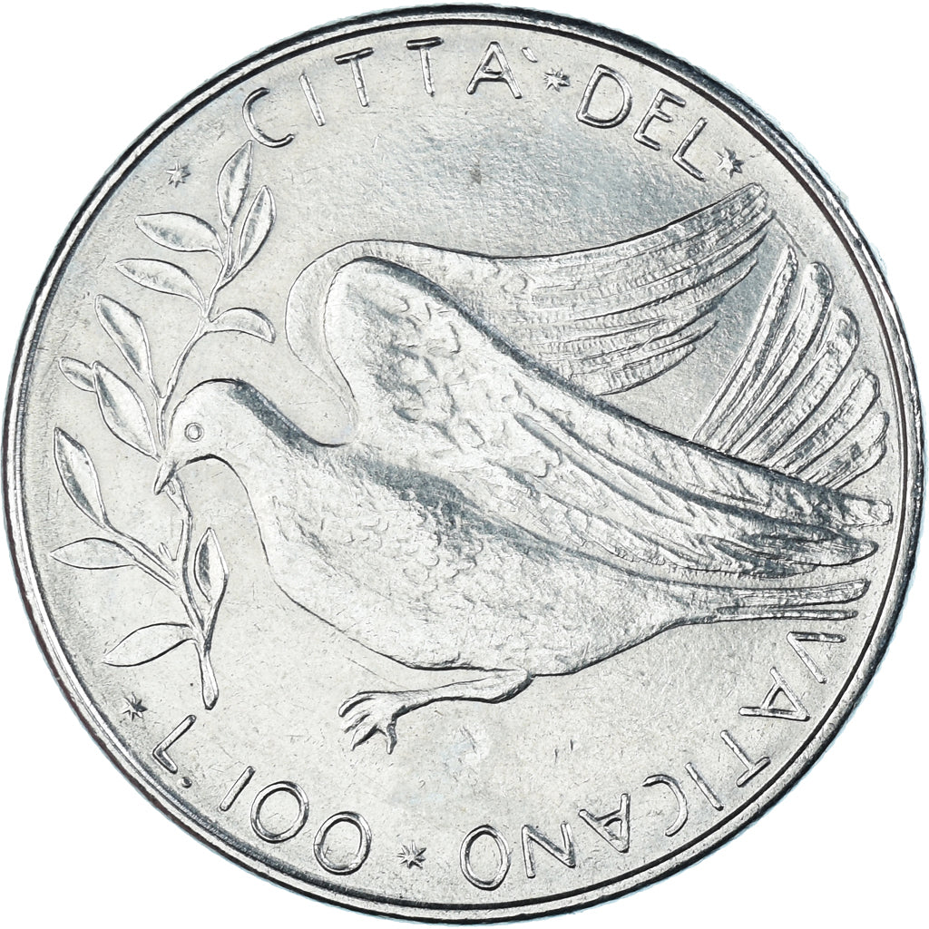 Coin, Vatican, 100 Lire, 1974