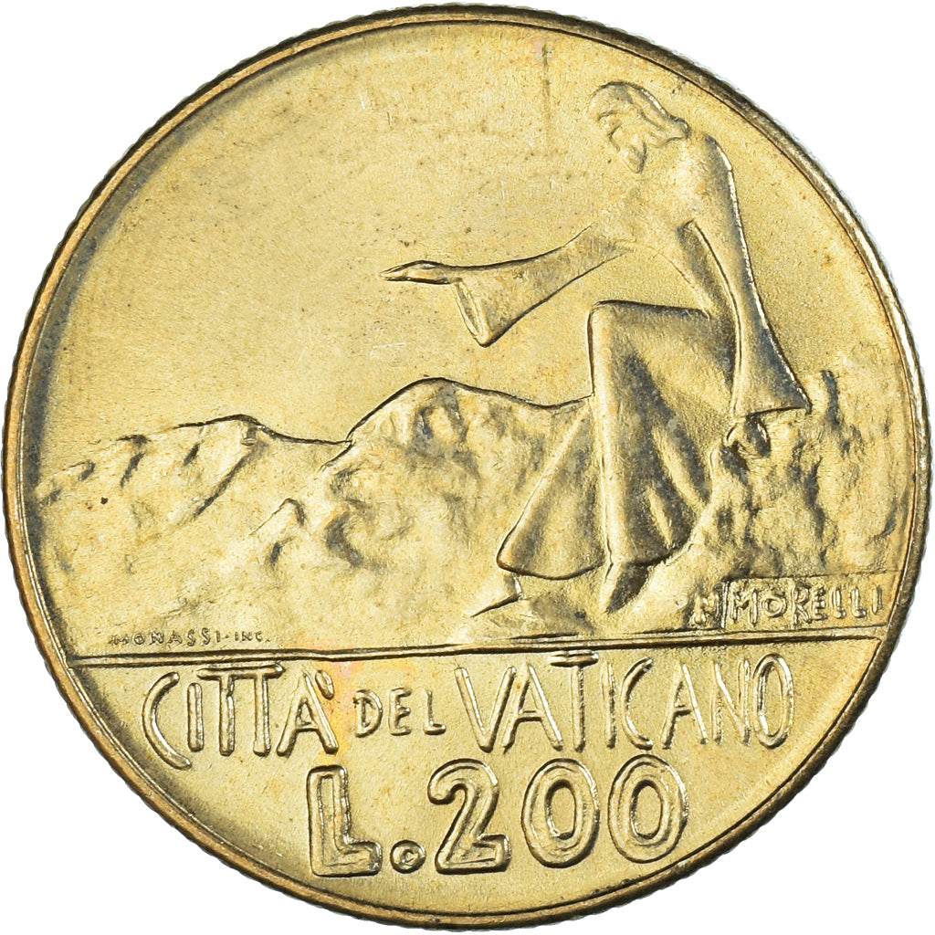 Coin, Vatican, 200 Lire, 1978