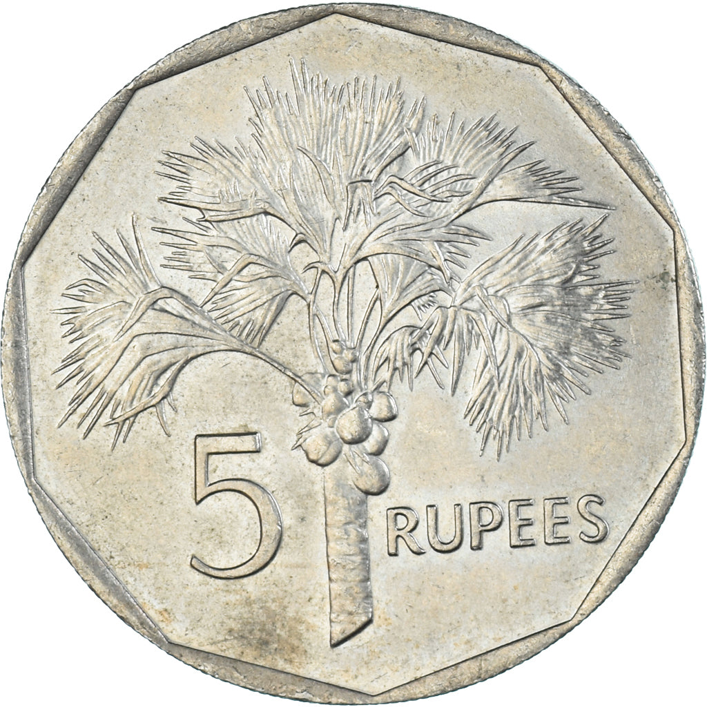 Münze, Seychelles, 5 Rupees, 1982