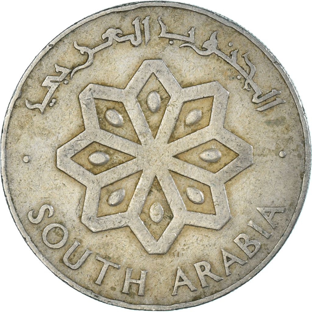 Moneda, ARABIA DEL SUR, 50 Fils, 1964