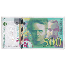 France, 500 Francs, Pierre et Marie Curie, 1994, C021930743, EF(40-45)