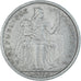 Coin, French Polynesia, 2 Francs, 1977