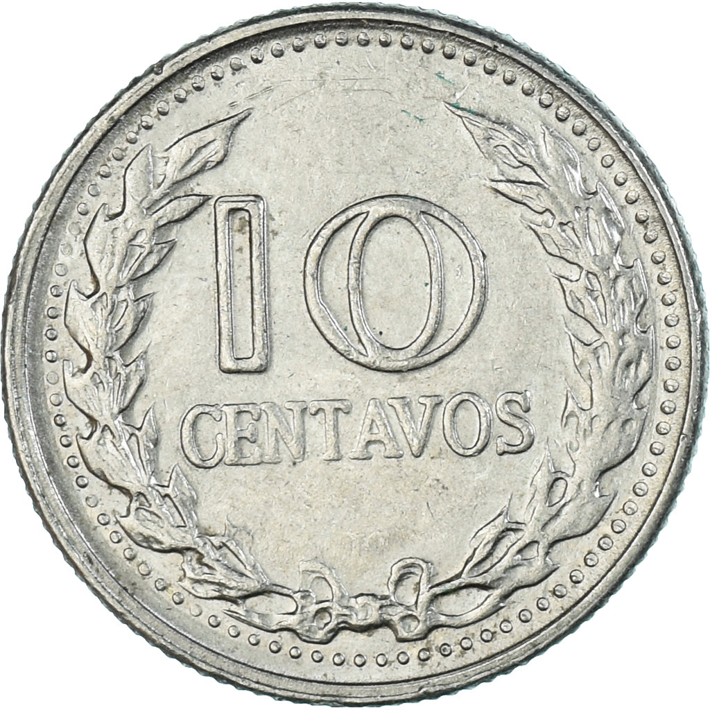 Moneta, Colombia, 10 Centavos, 1973