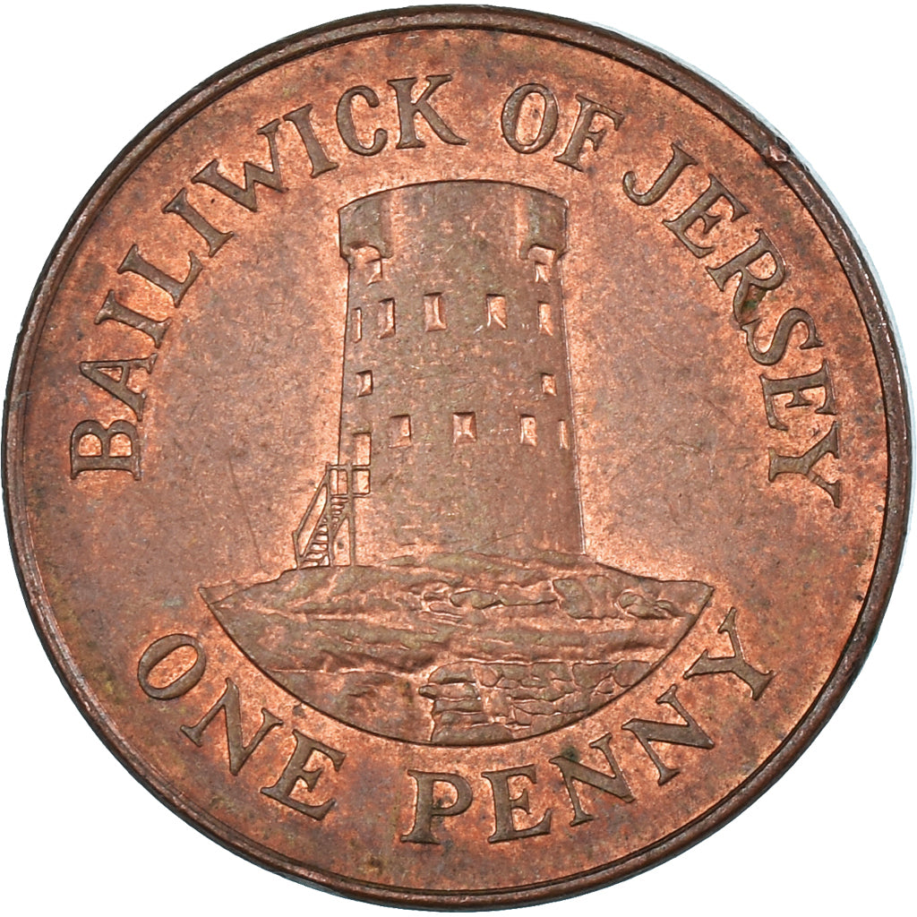 Münze, Jersey, Penny, 2008