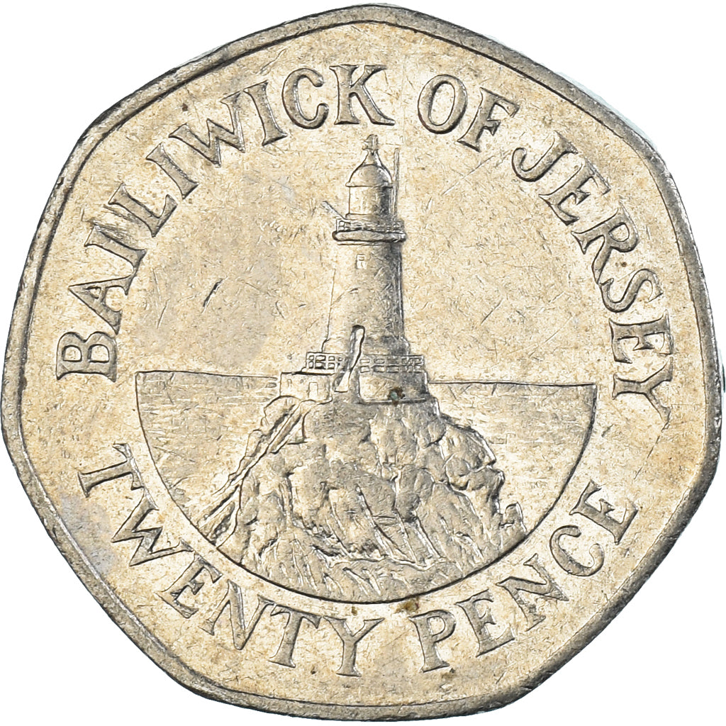 Moneta, Jersey, 20 Pence, 2002