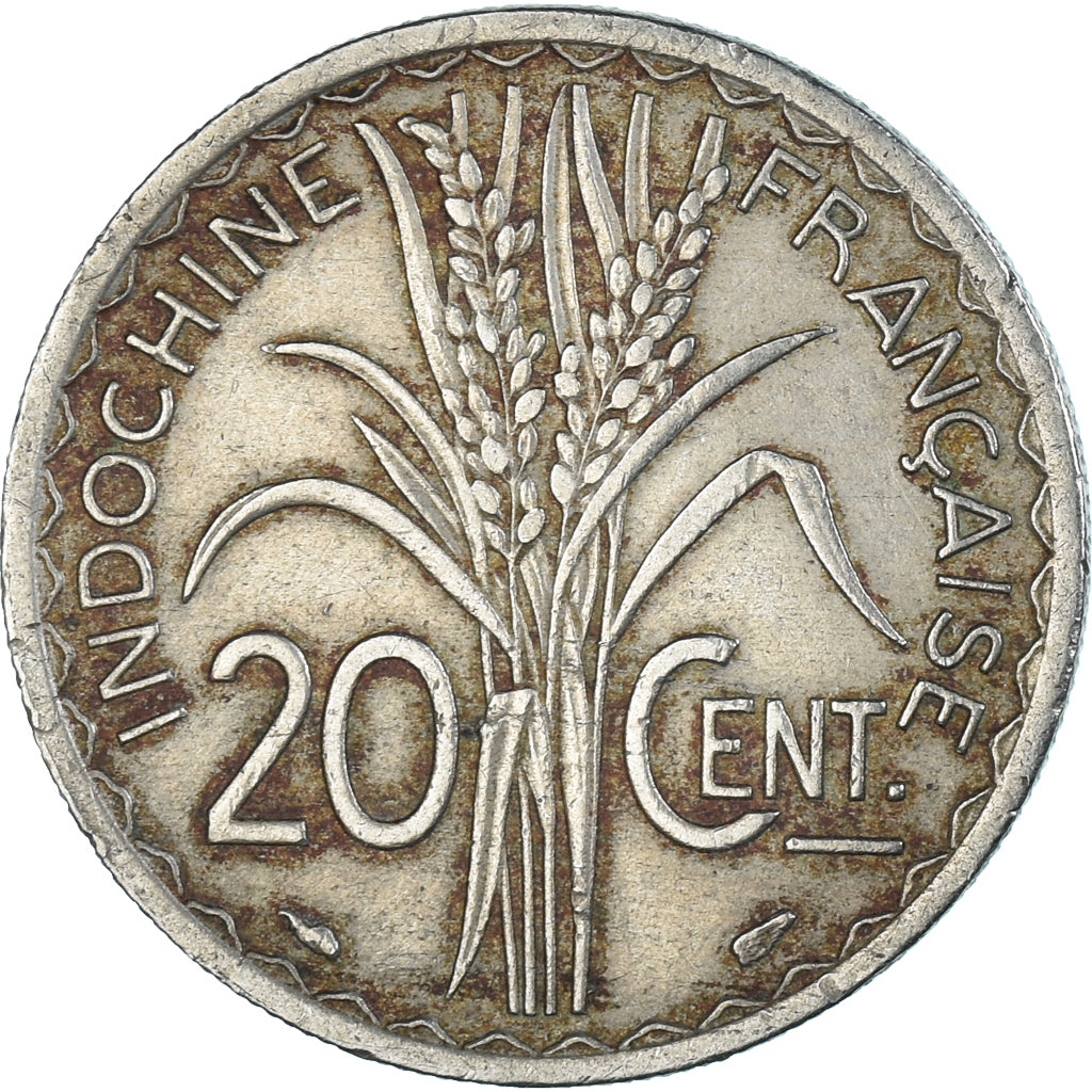Moeda, Indochina Francesa, 20 Cents, 1939