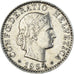 Moneda, Suiza, 20 Rappen, 1954