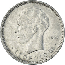 Moeda, Bélgica, 5 Francs, 5 Frank, 1936