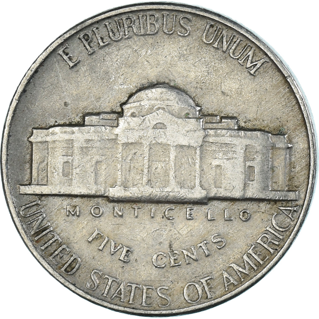 Moneta, Stati Uniti, 5 Cents, 1949