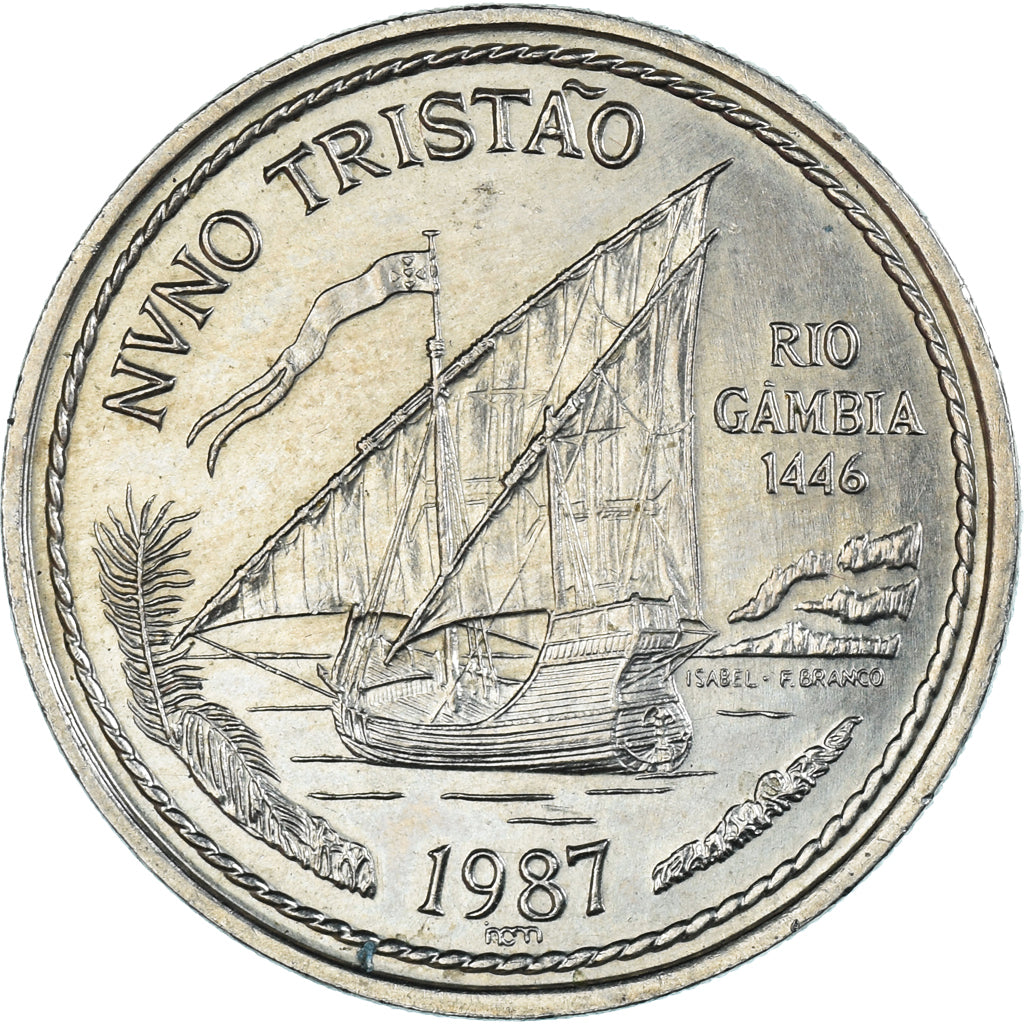 Coin, Portugal, 100 Escudos, 1987