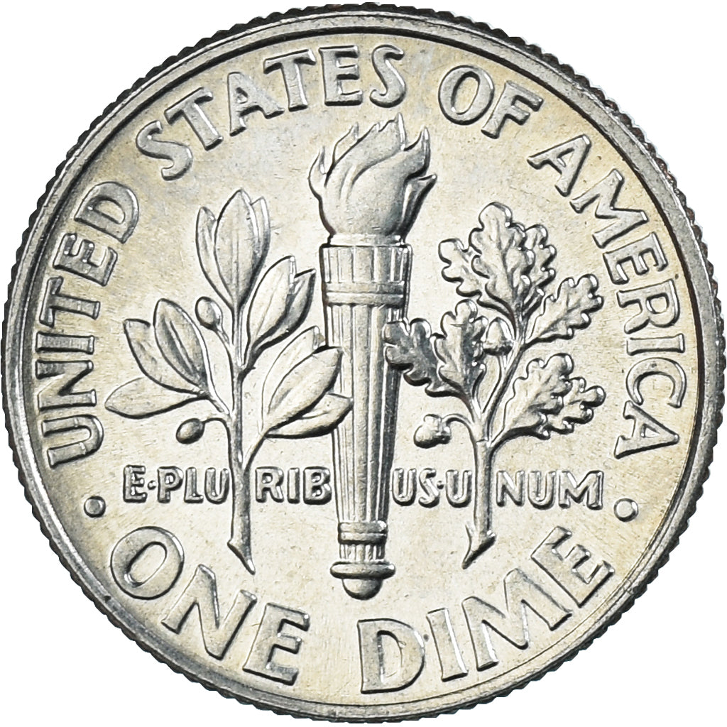 Moneda, Estados Unidos, Dime, 2017