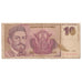 Iugoslavia, 10 Novih Dinara, 1994, 1994-03-03, KM:149, B