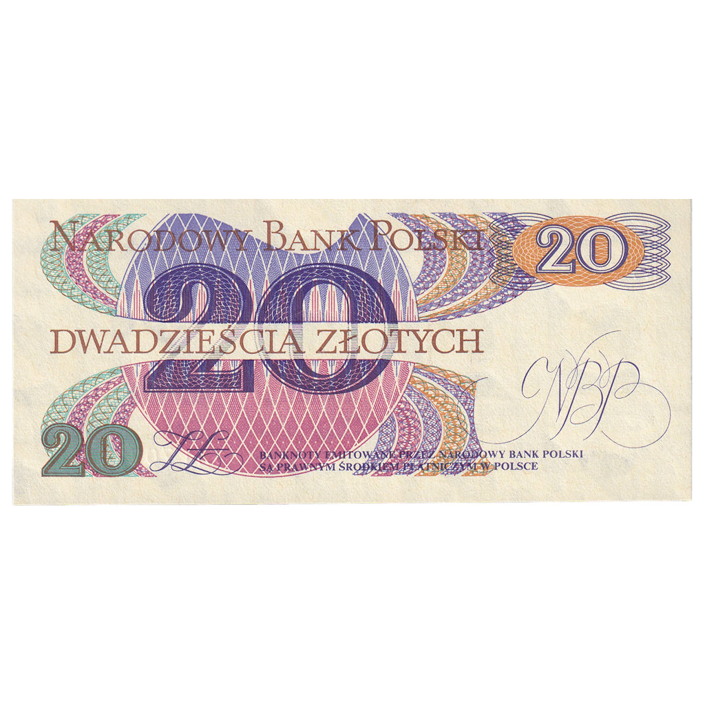 Polska, 20 Zlotych, 1982, 1982-06-01, KM:149a, UNC(65-70)