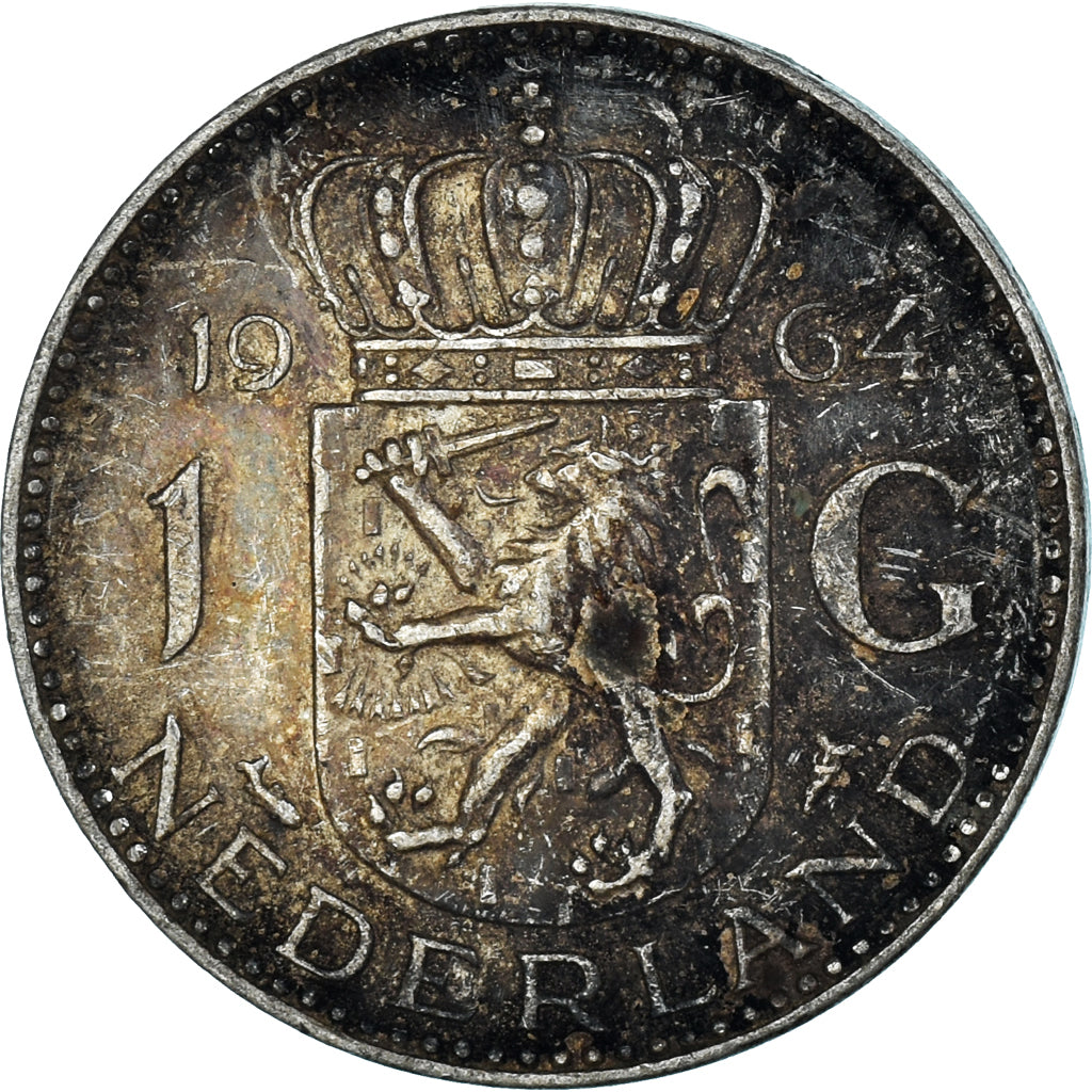 Moeda, Países Baixos, Gulden, 1964