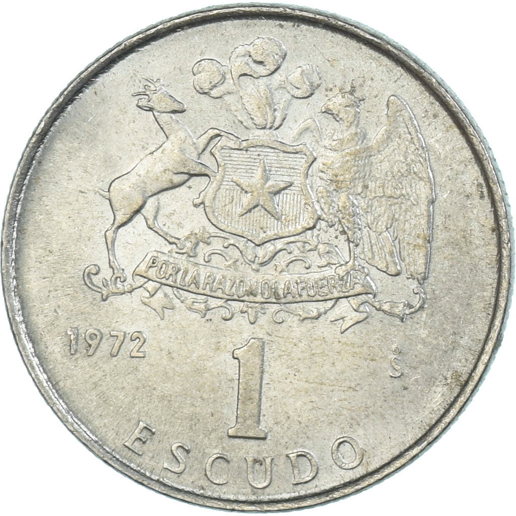 Monnaie, Chili, Escudo, 1972
