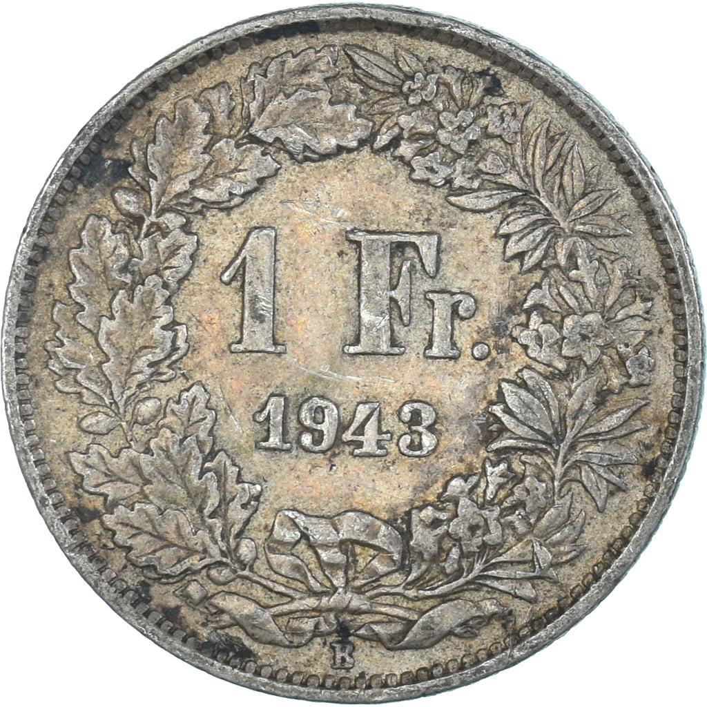 Coin, Switzerland, Franc, 1943