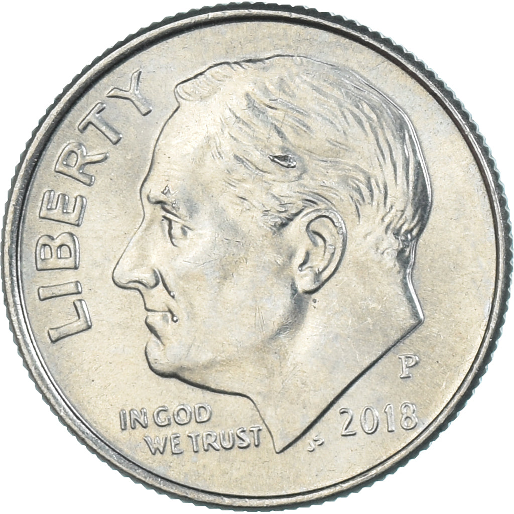 Moneta, Stati Uniti, Dime, 2018